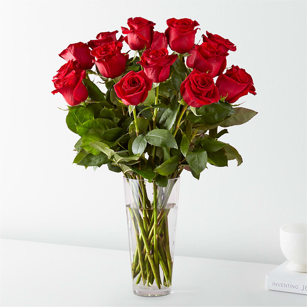 Long Stem Red Rose Bouquet – MARILYN'S FLOWERS & GIFTS, Camden TN