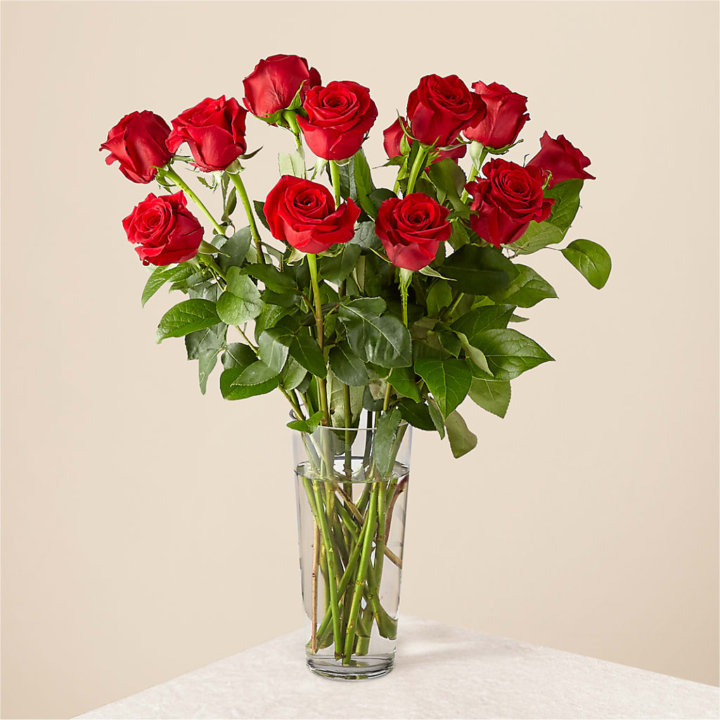 Long Stem Red Rose Bouquet – MARILYN'S FLOWERS & GIFTS, Camden TN
