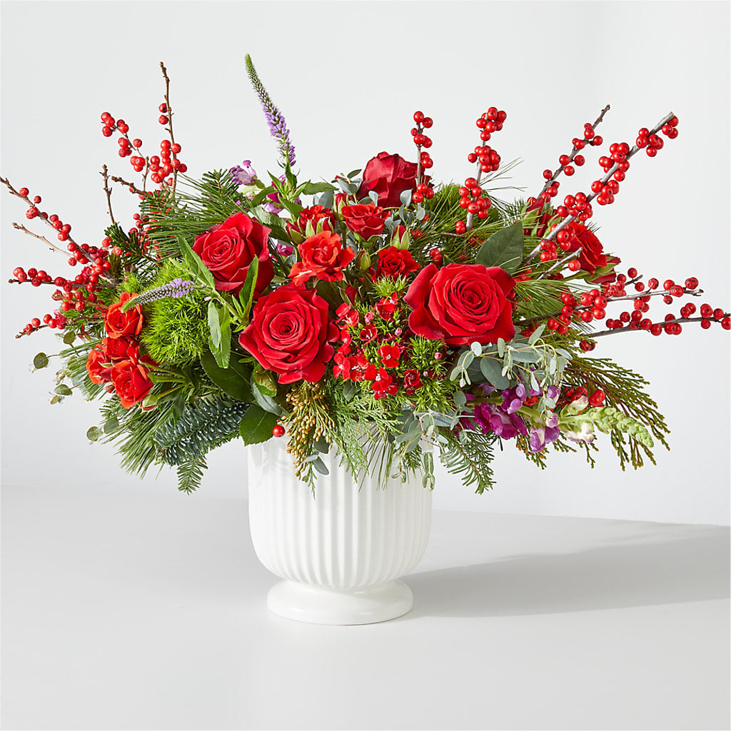 Big Red Bow Bouquet – MARILYN'S FLOWERS & GIFTS, Camden TN