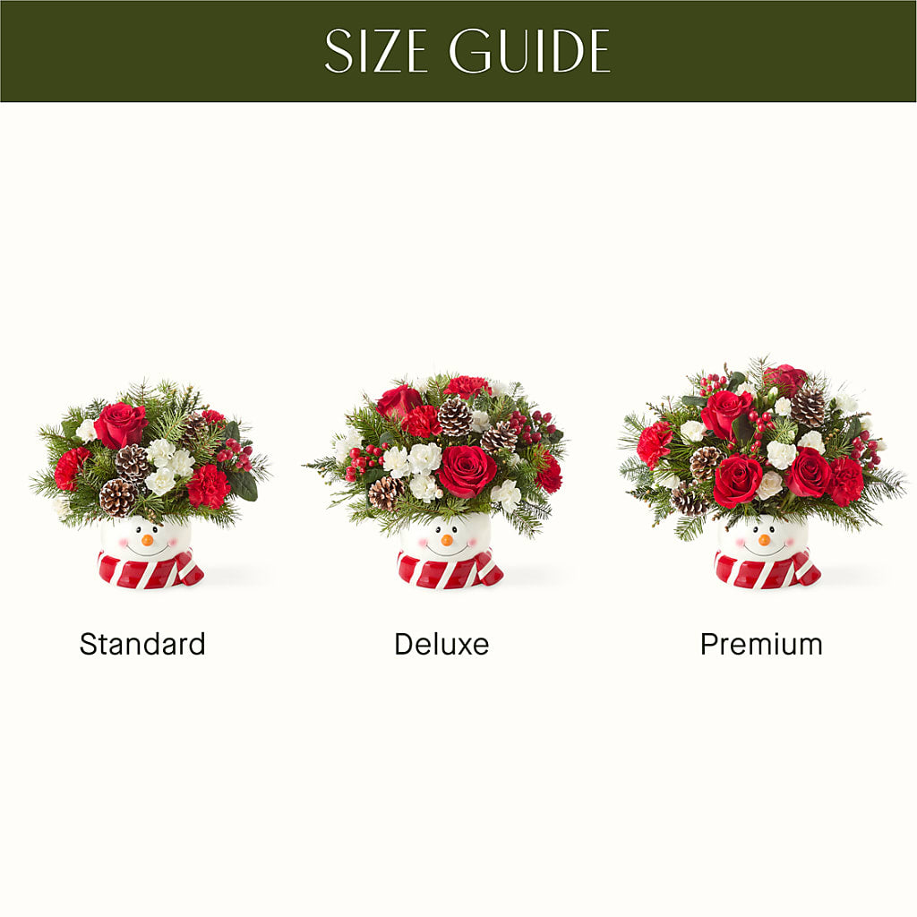 Jolly Snowman Bouquet – MARILYN'S FLOWERS & GIFTS, Camden TN