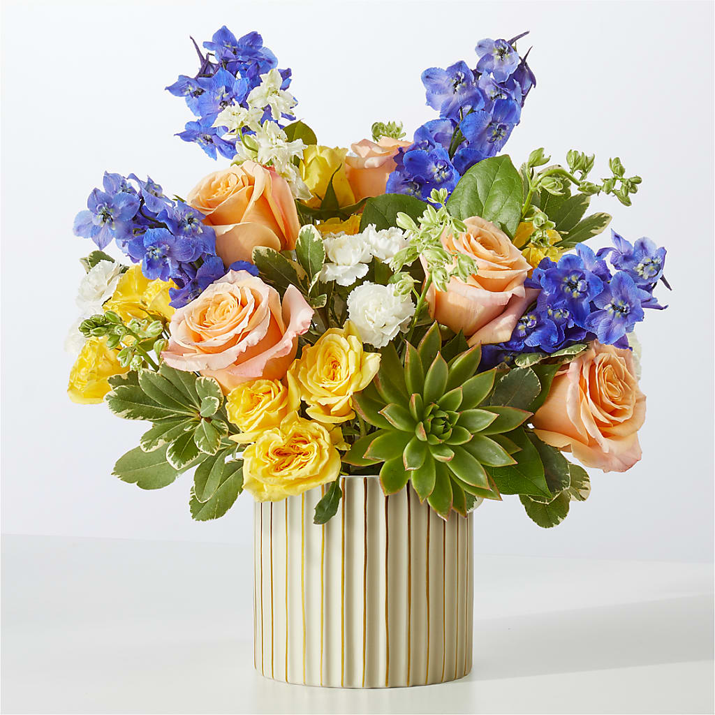 Cobalt Reverie Bouquet – MARILYN'S FLOWERS & GIFTS, Camden TN
