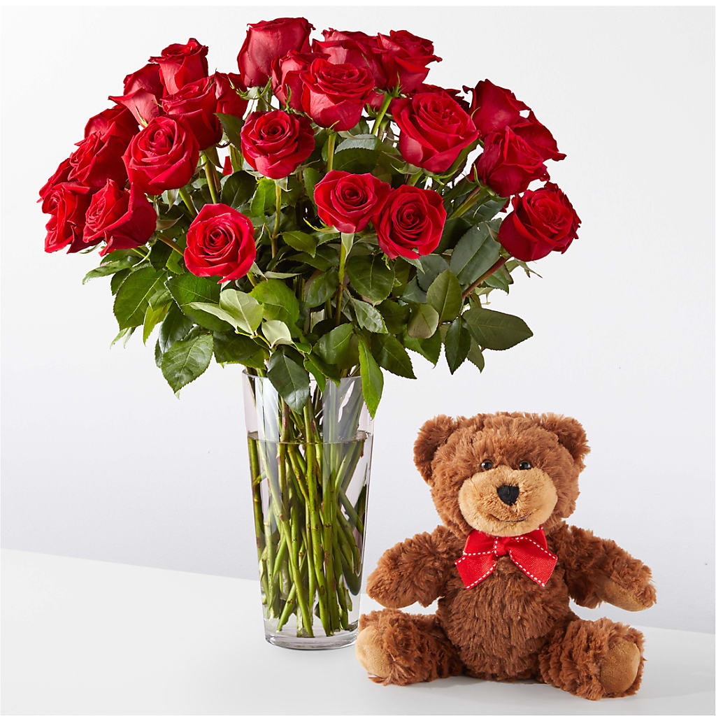 Romantic Long Stem Red Rose Bouquet Bundles – MARILYN'S FLOWERS & GIFTS, Camden TN