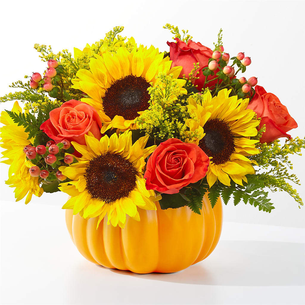 Pick of the Patch Pumpkin Bouquet – MARILYN'S FLOWERS & GIFTS, Camden TN