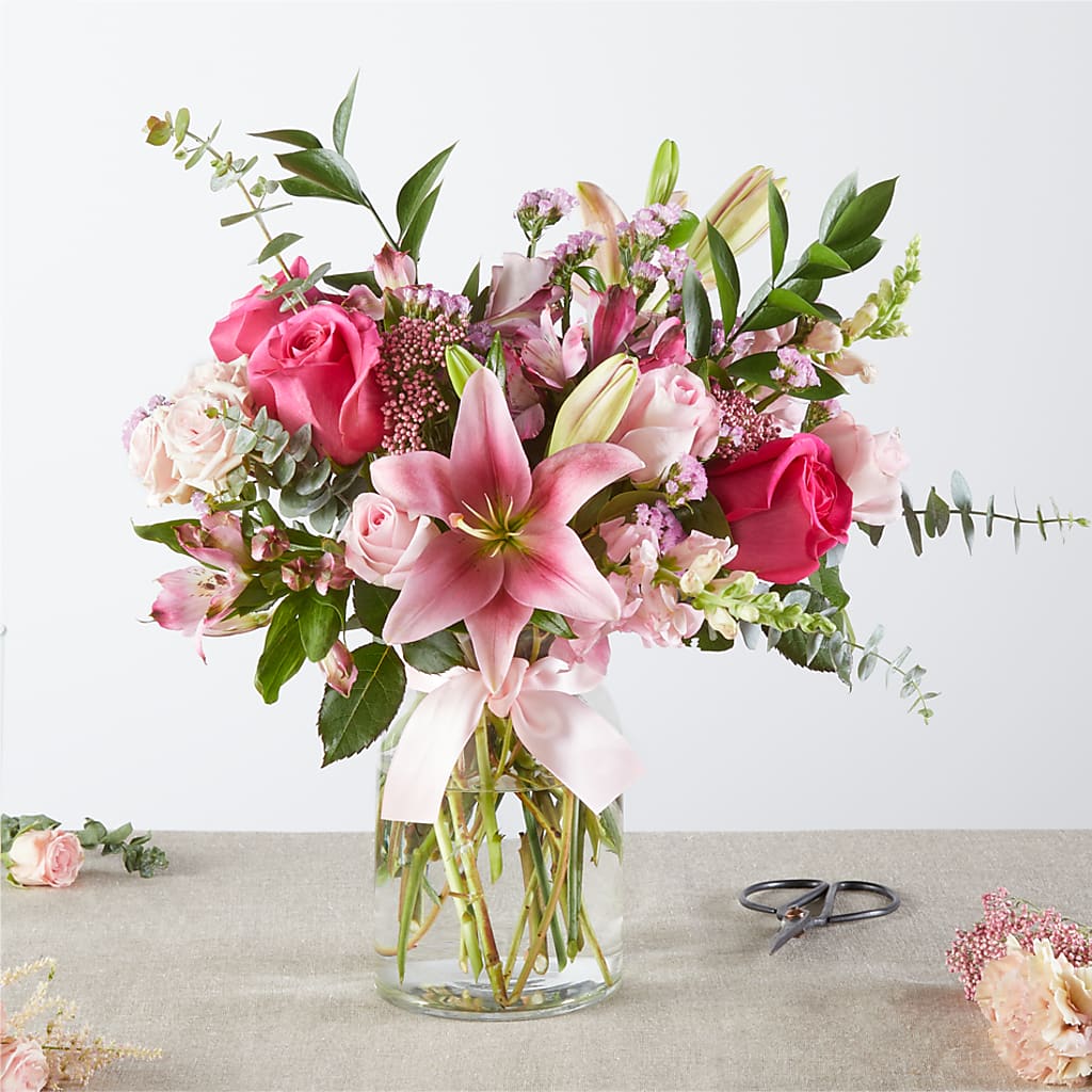Pink Ribbon - A Florist Original – MARILYN'S FLOWERS & GIFTS, Camden TN