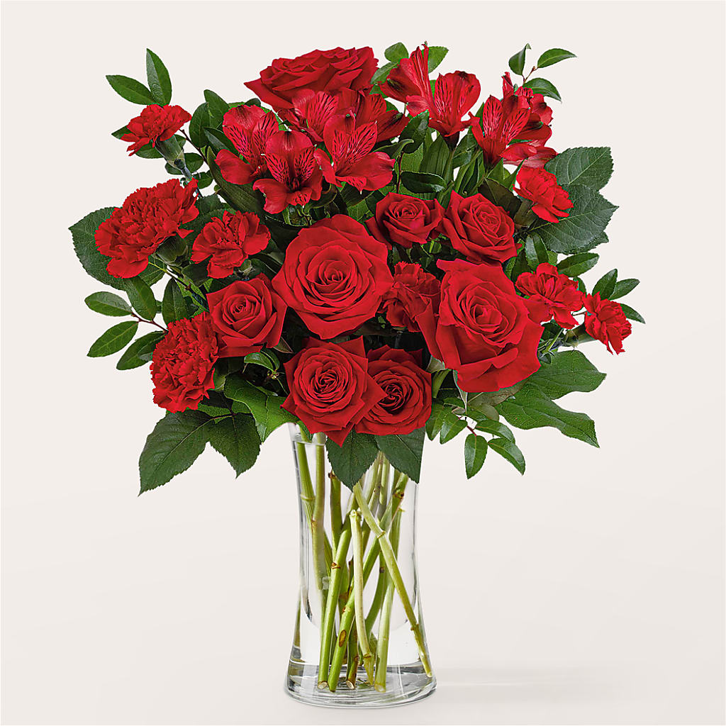 Brilliant Ruby Bouquet – MARILYN'S FLOWERS & GIFTS, Camden TN