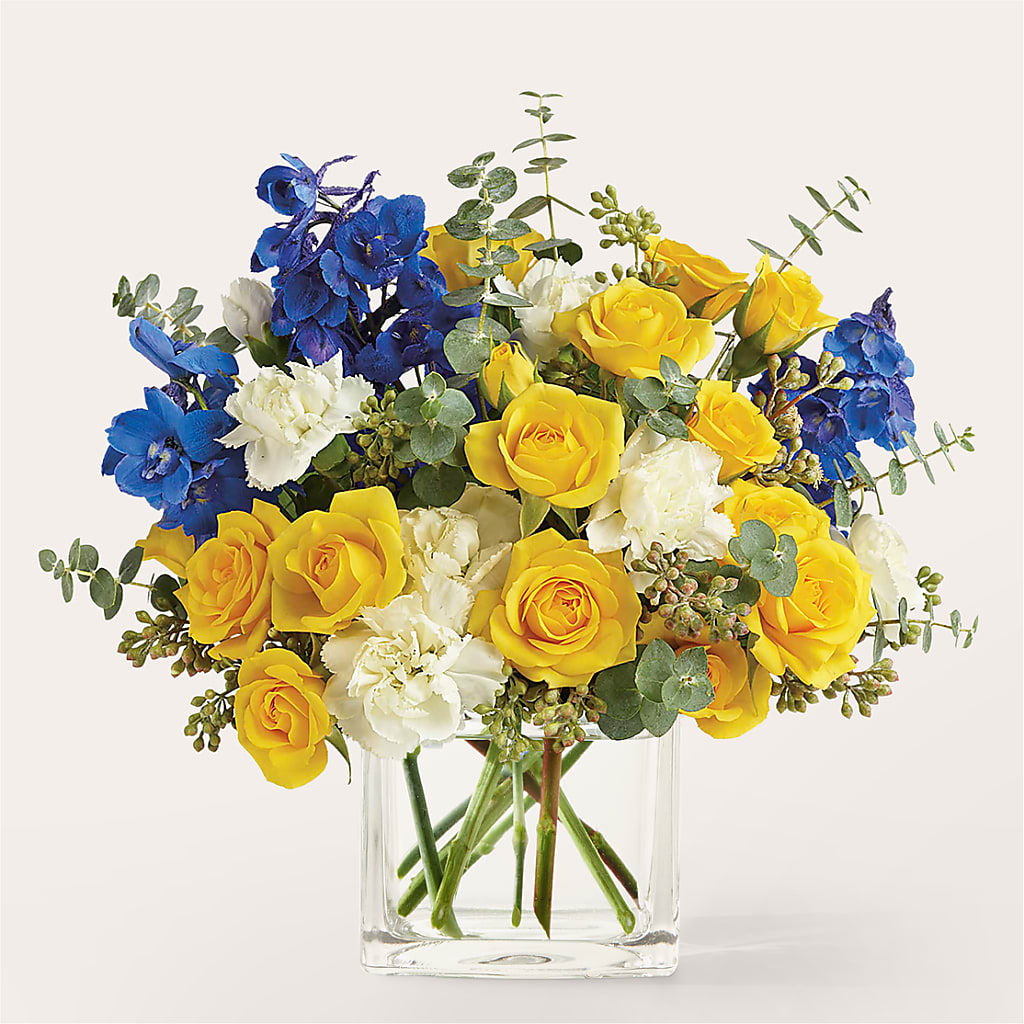 Sparkling Citrine Bouquet – MARILYN'S FLOWERS & GIFTS, Camden TN
