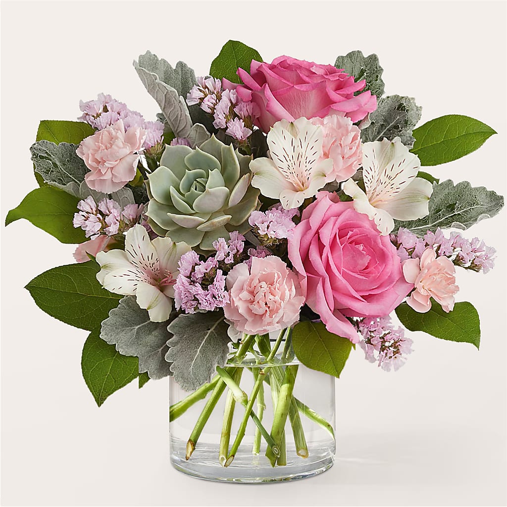 Dusty Rose Bouquet – MARILYN'S FLOWERS & GIFTS, Camden TN