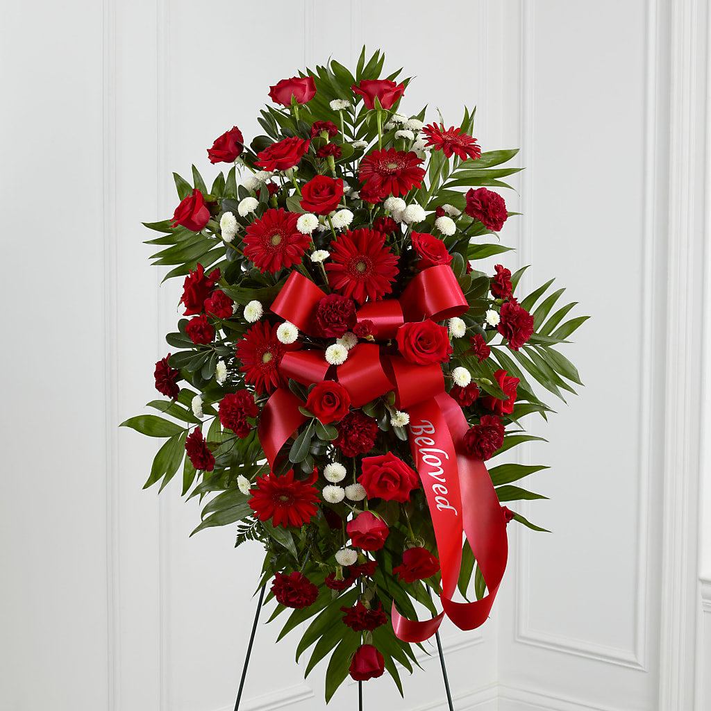 Treasured Memories Standing Spray – MARILYN'S FLOWERS & GIFTS, Camden TN