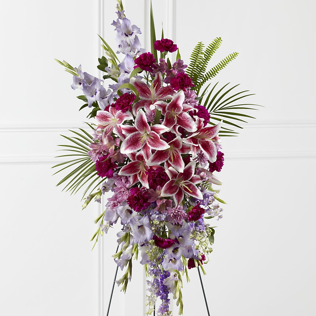 Tender Touch Standing Spray – MARILYN'S FLOWERS & GIFTS, Camden TN
