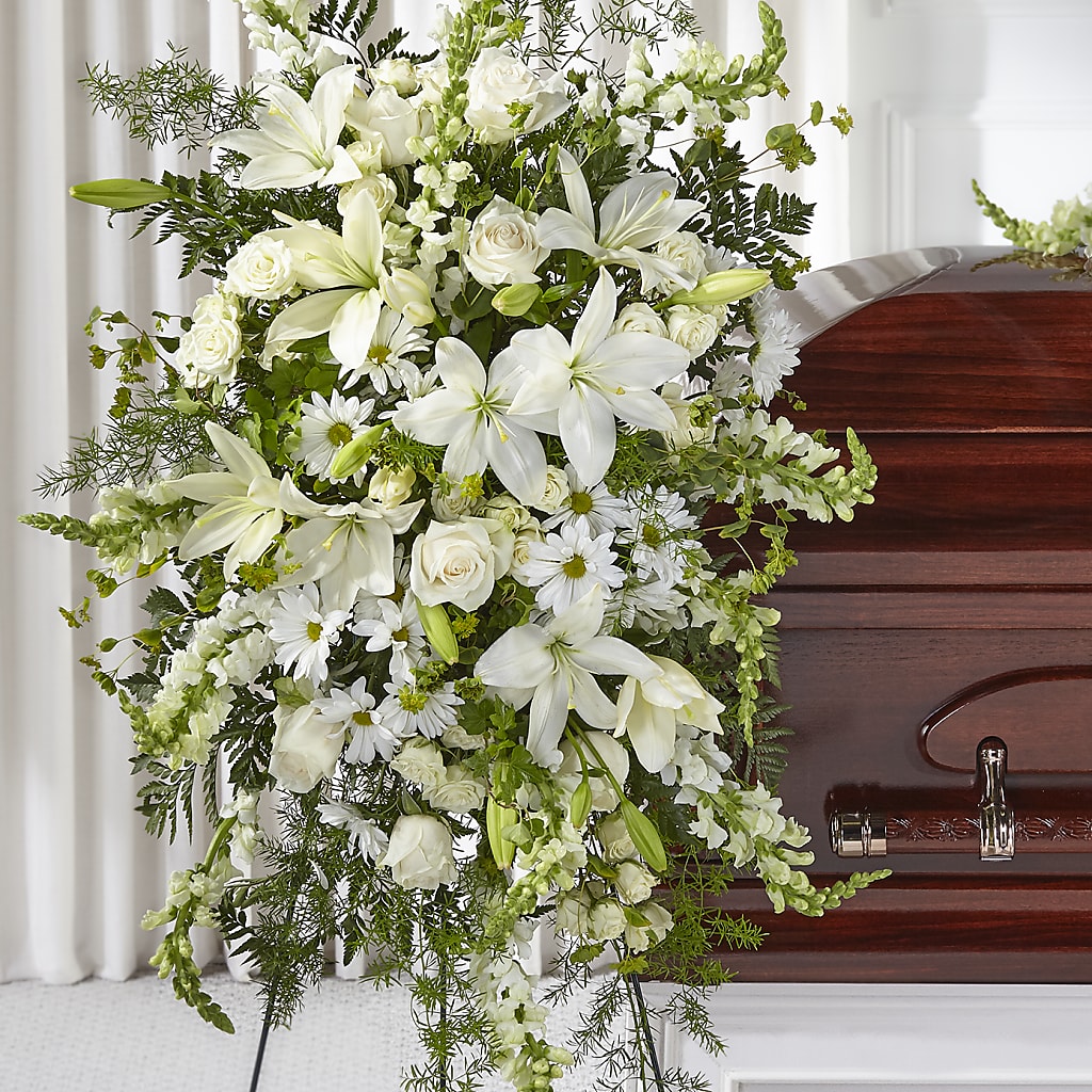 Loving Thoughts Standing Spray – MARILYN'S FLOWERS & GIFTS, Camden TN