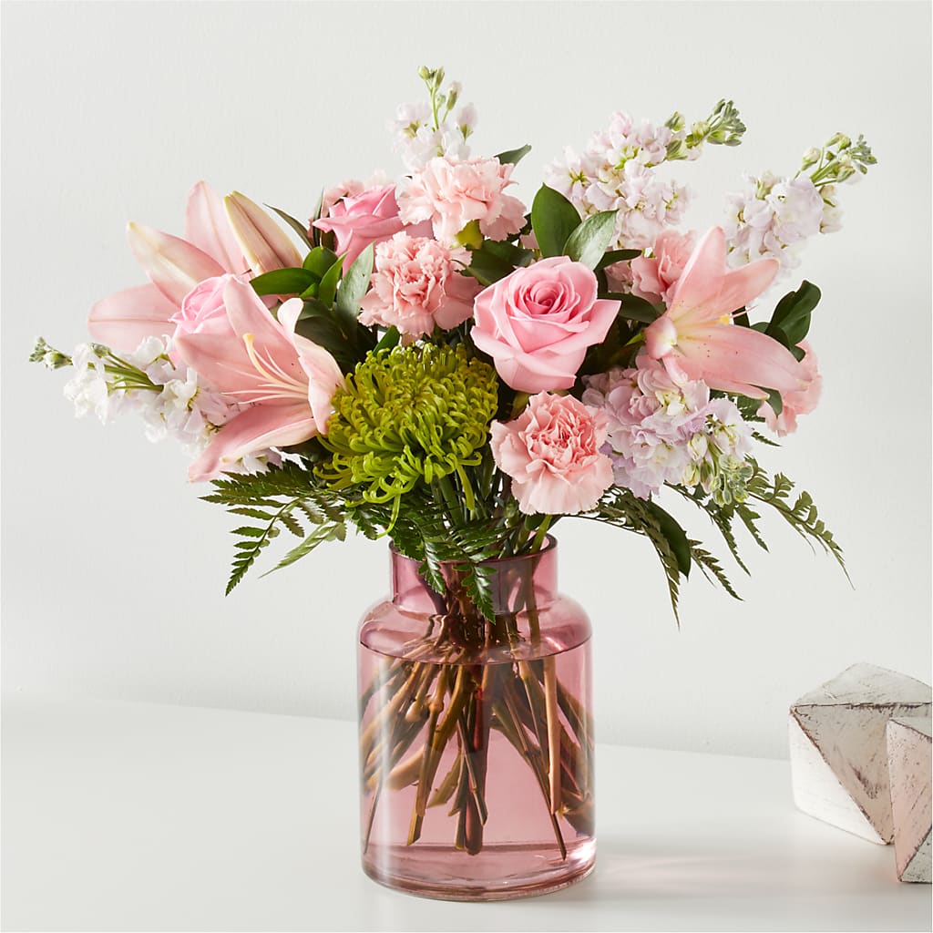Pretty in Pink Bouquet – MARILYN'S FLOWERS & GIFTS, Camden TN