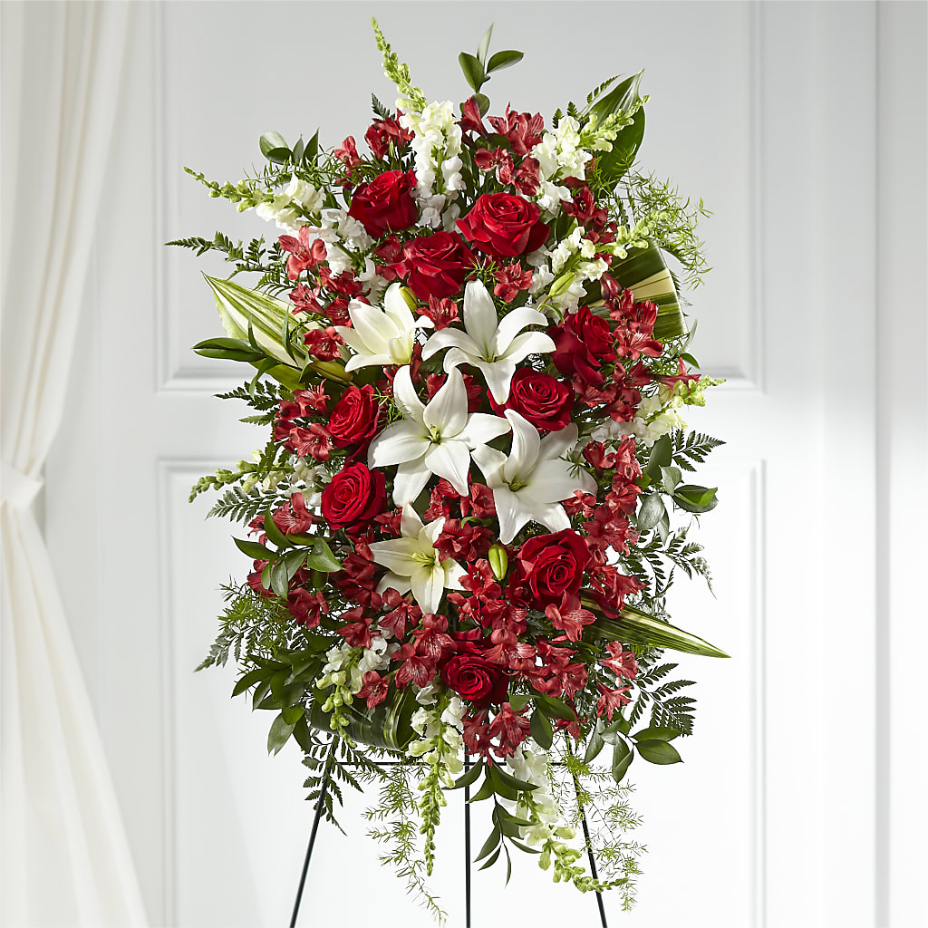 Everlasting Memory Standing Spray – MARILYN'S FLOWERS & GIFTS, Camden TN