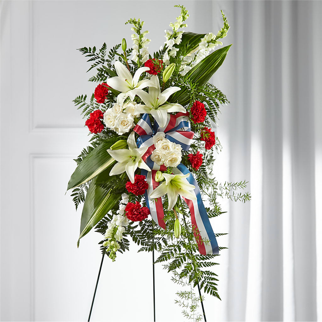 Stars of Life Standing Spray – MARILYN'S FLOWERS & GIFTS, Camden TN