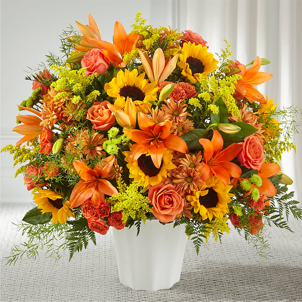 Harvest Thoughts Floor Basket – MARILYN'S FLOWERS & GIFTS, Camden TN