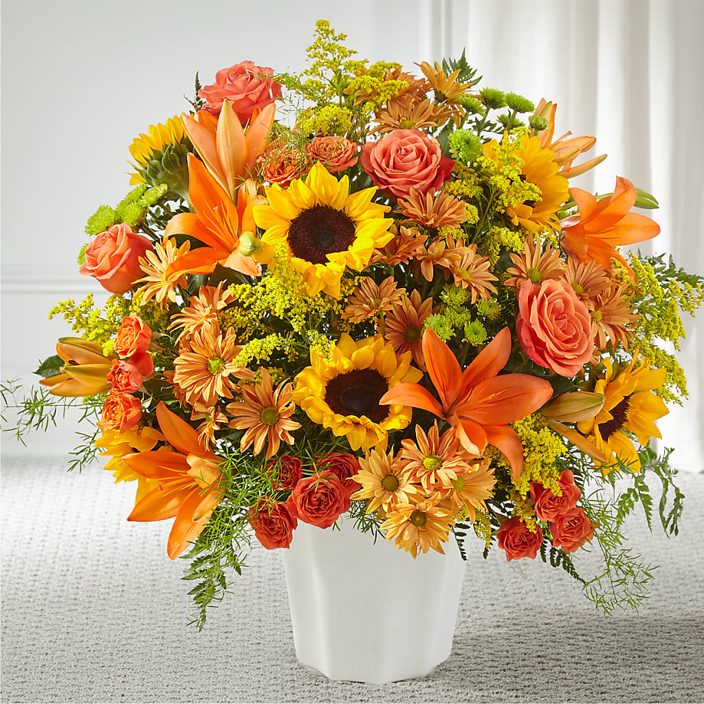Harvest Thoughts Floor Basket – MARILYN'S FLOWERS & GIFTS, Camden TN