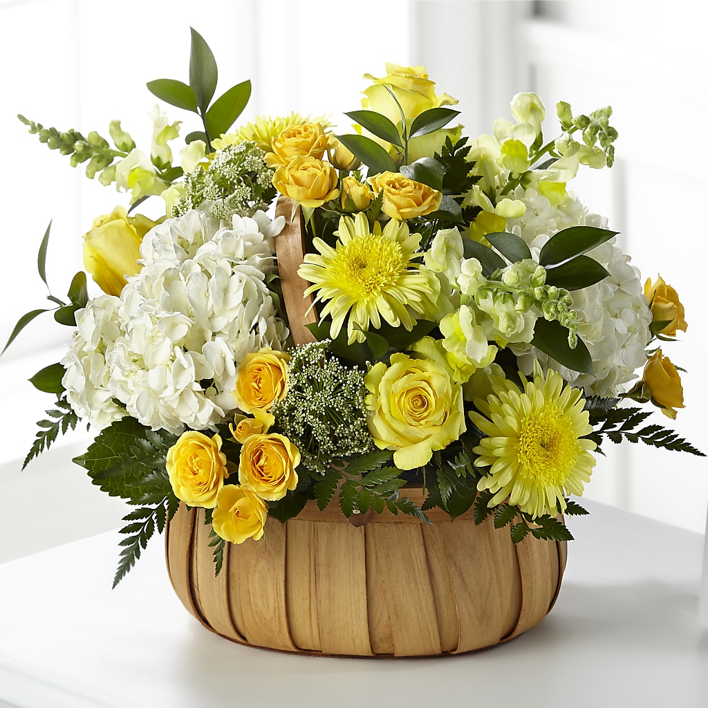 Rustic Remembrance Basket – MARILYN'S FLOWERS & GIFTS, Camden TN