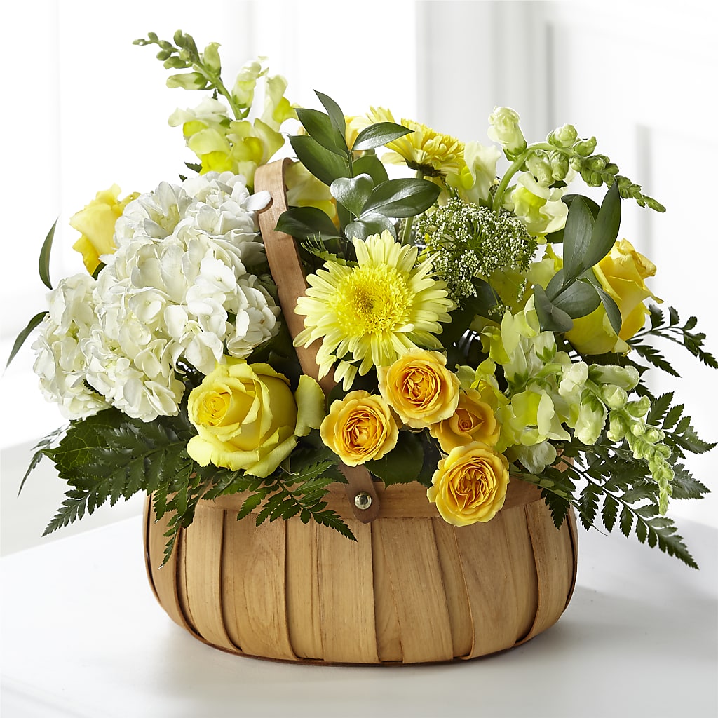 Rustic Remembrance Basket – MARILYN'S FLOWERS & GIFTS, Camden TN
