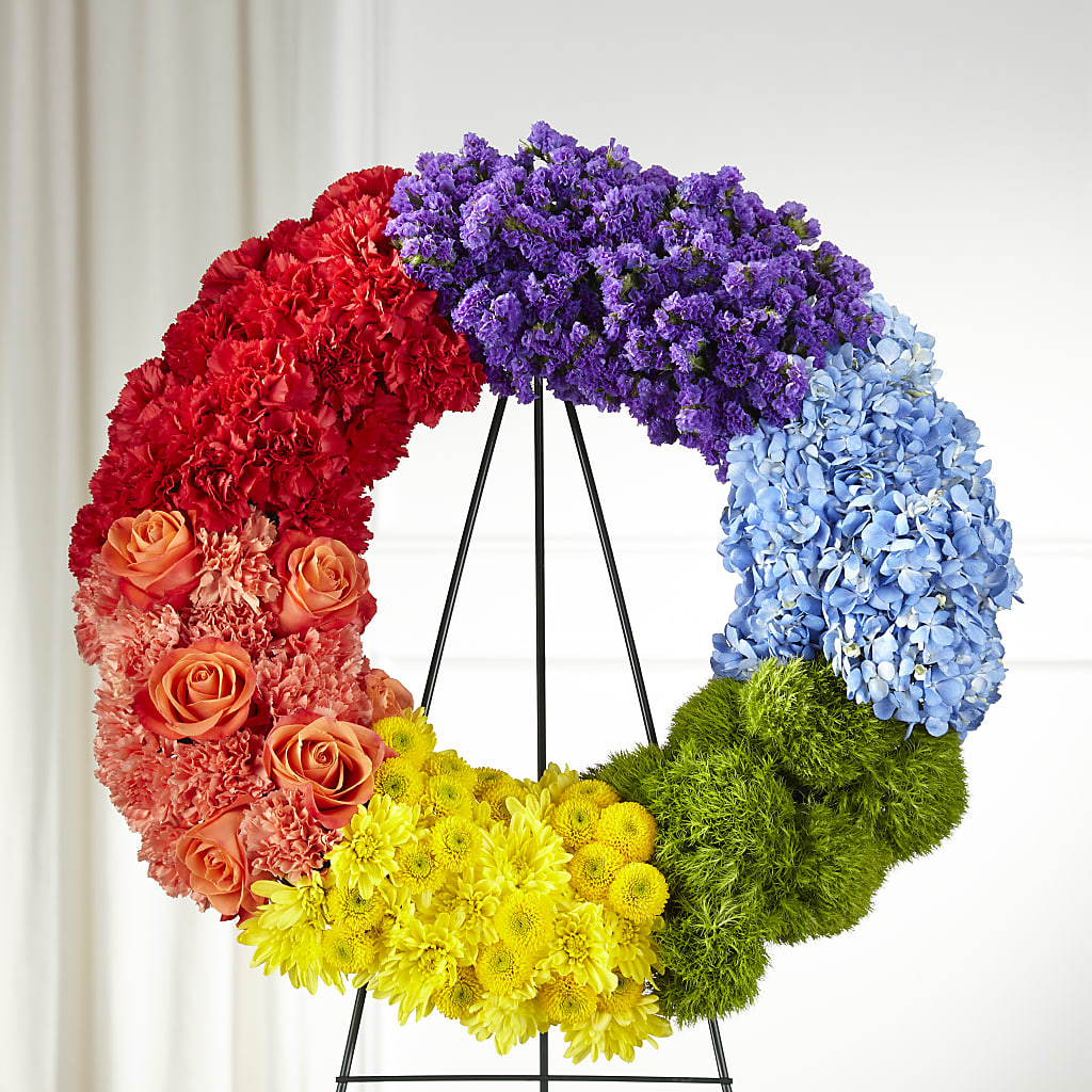 Circle of Love Wreath – MARILYN'S FLOWERS & GIFTS, Camden TN