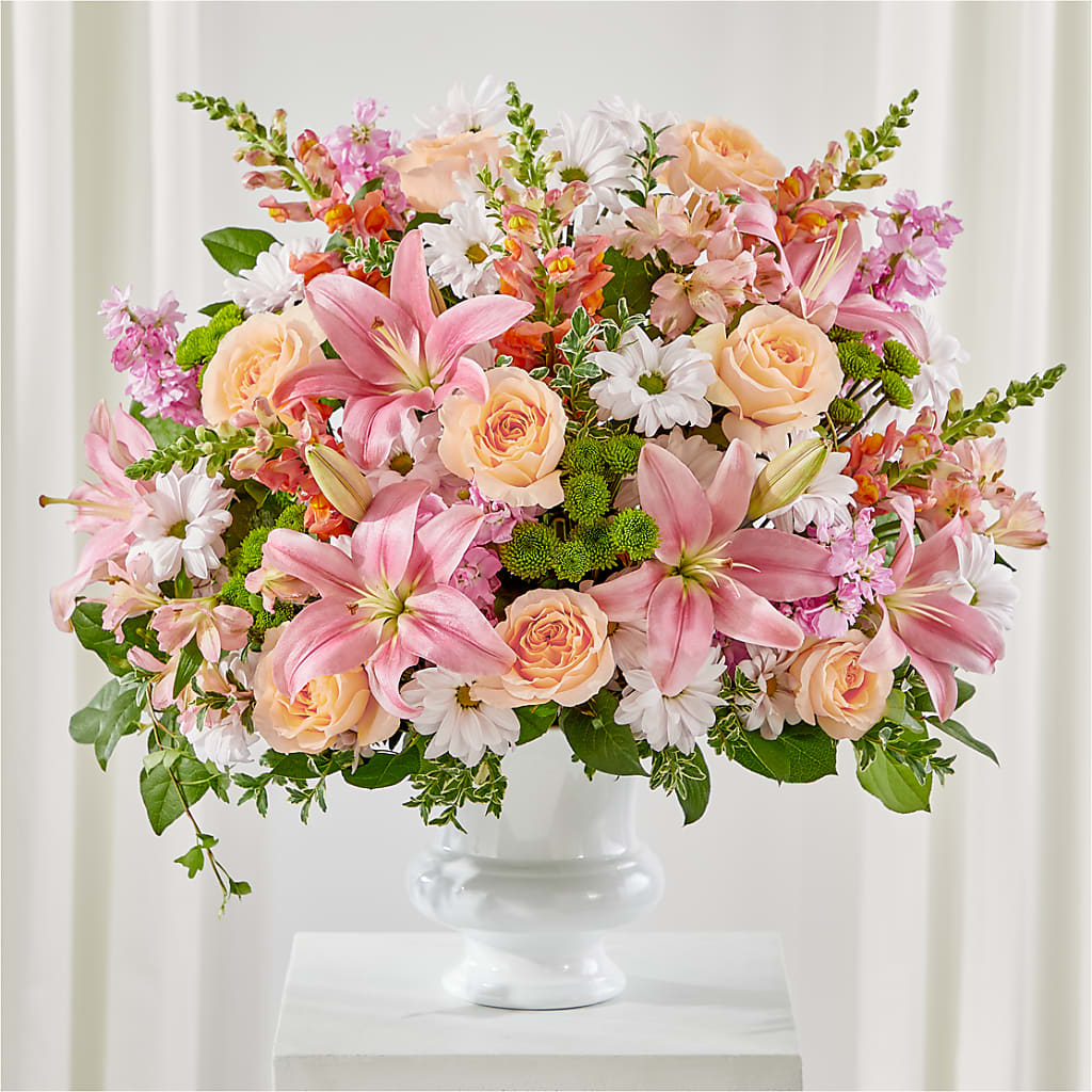 Heartfelt Gesture Urn Arrangement – MARILYN'S FLOWERS & GIFTS, Camden TN
