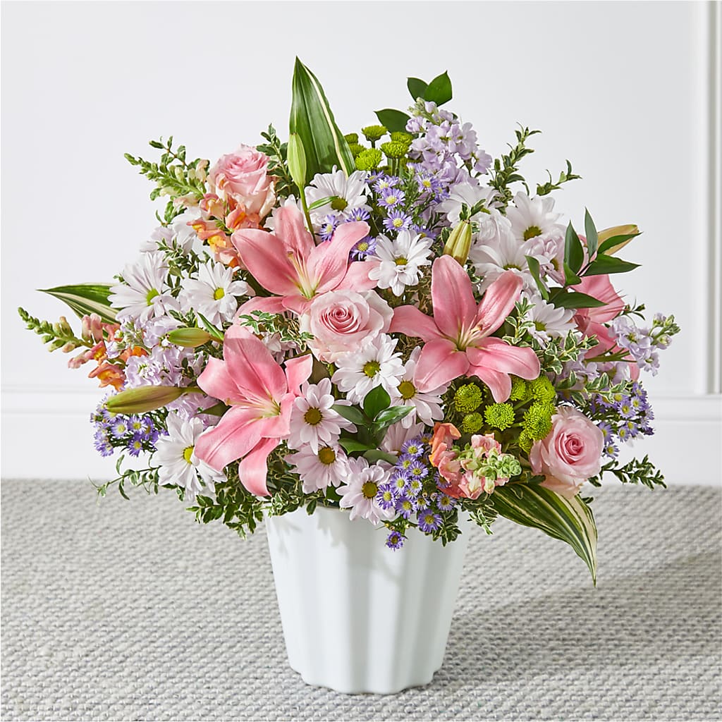 Abundant Compassion Floor Basket – MARILYN'S FLOWERS & GIFTS, Camden TN