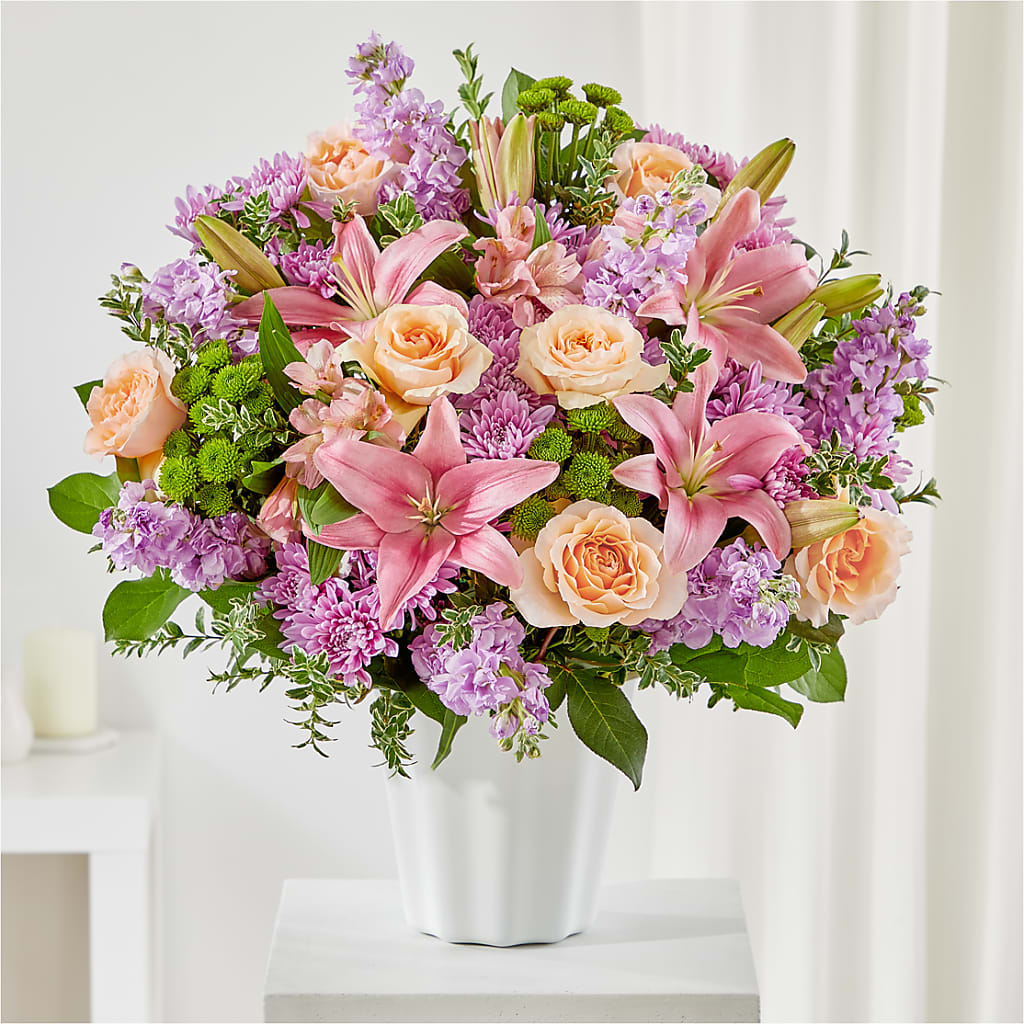 Supportive Embrace Tabletop Basket – MARILYN'S FLOWERS & GIFTS, Camden TN