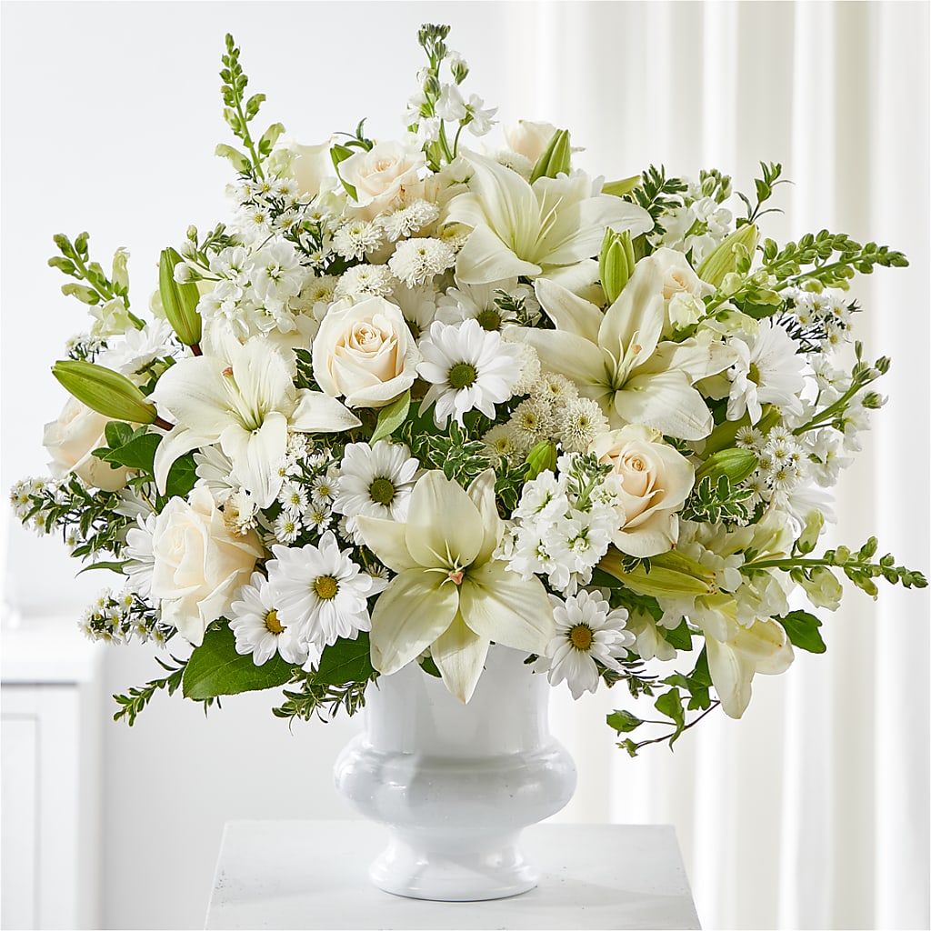 Uplifting Urn Arrangement – MARILYN'S FLOWERS & GIFTS, Camden TN