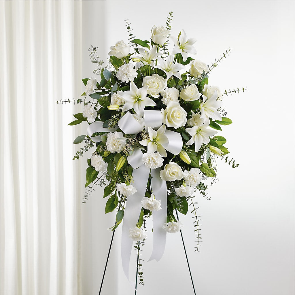 With Care Standing Spray – MARILYN'S FLOWERS & GIFTS, Camden TN