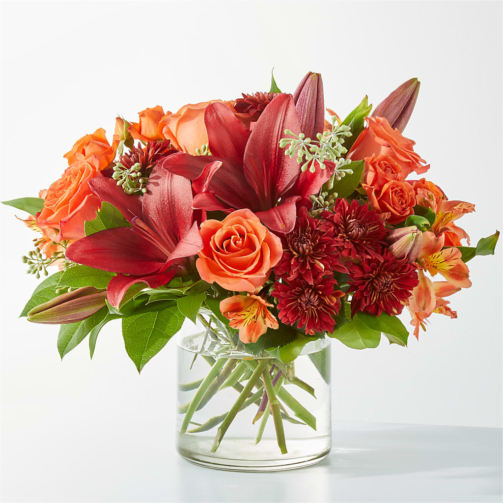 Crimson Leaves Bouquet – MARILYN'S FLOWERS & GIFTS, Camden TN