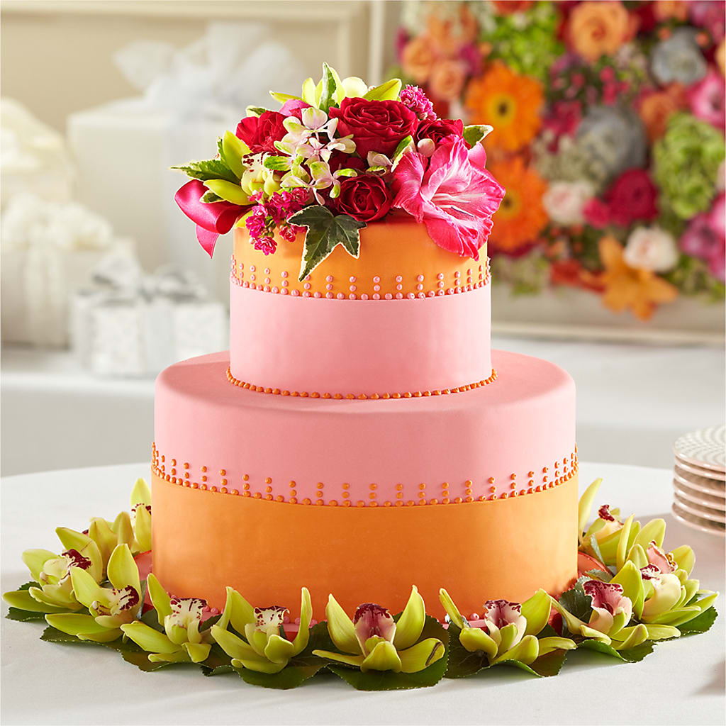 Sweet Citrus Cake Decor – MARILYN'S FLOWERS & GIFTS, Camden TN