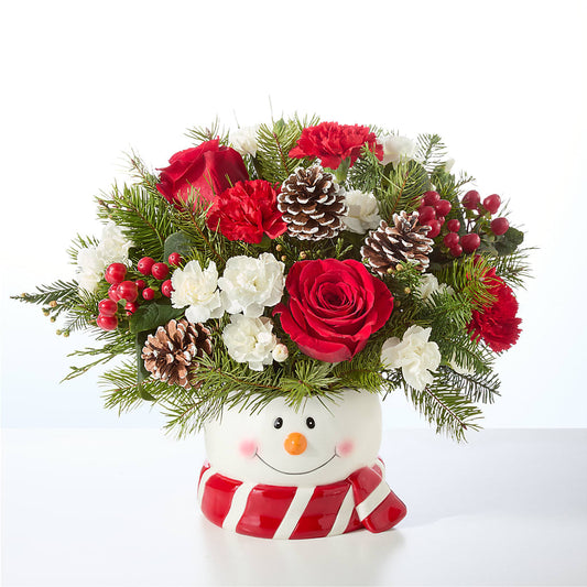Jolly Snowman Bouquet – MARILYN'S FLOWERS & GIFTS, Camden TN