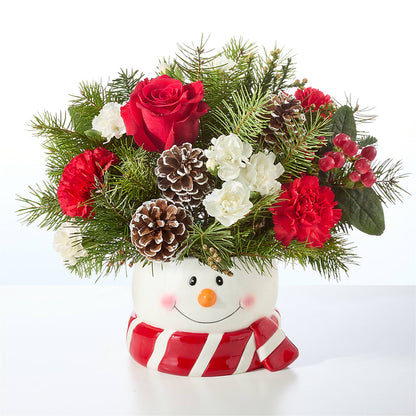 Jolly Snowman Bouquet – MARILYN'S FLOWERS & GIFTS, Camden TN