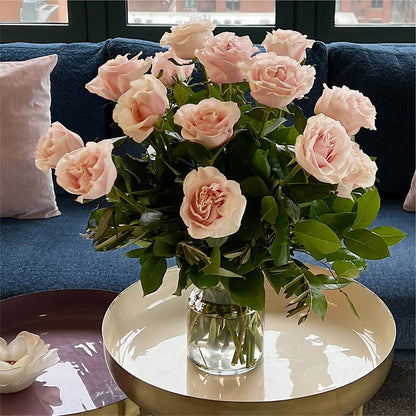 Long Stem Pink Rose Bouquet – MARILYN'S FLOWERS & GIFTS, Camden TN