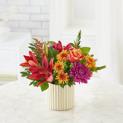 Burgundy Landscape Bouquet – MARILYN'S FLOWERS & GIFTS, Camden TN