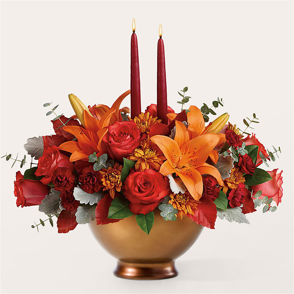 Fruits of Fall Centerpiece – MARILYN'S FLOWERS & GIFTS, Camden TN