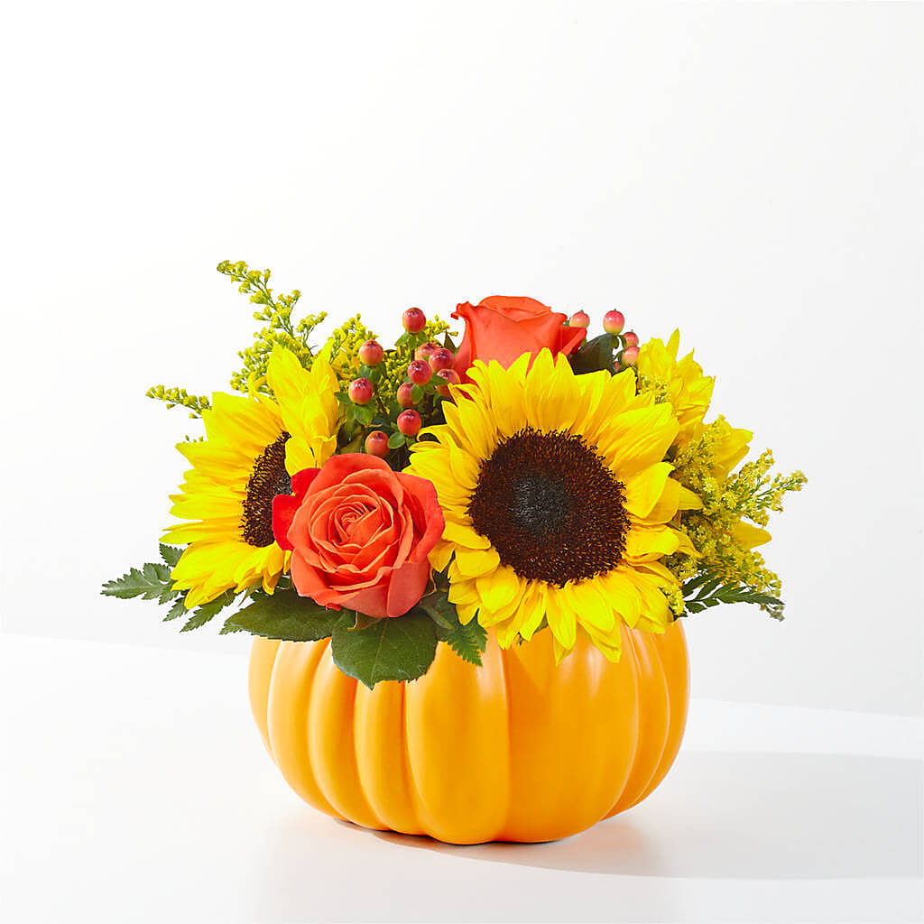 Pick of the Patch Pumpkin Bouquet – MARILYN'S FLOWERS & GIFTS, Camden TN