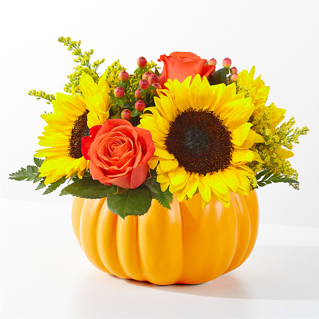 Pick of the Patch Pumpkin Bouquet – MARILYN'S FLOWERS & GIFTS, Camden TN