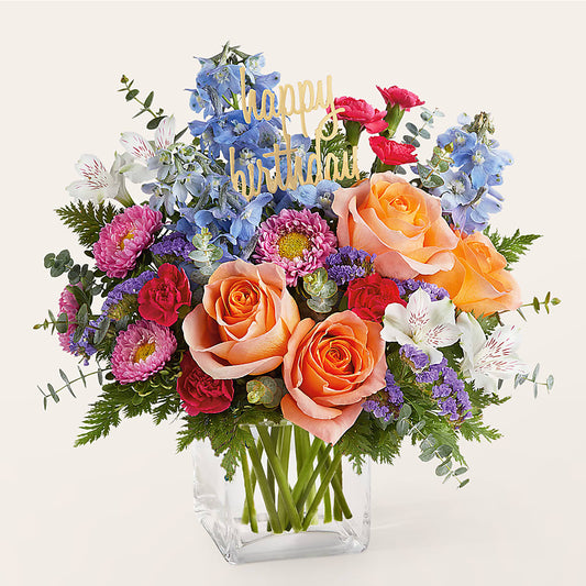 Birthday Bash Bouquet – MARILYN'S FLOWERS & GIFTS, Camden TN