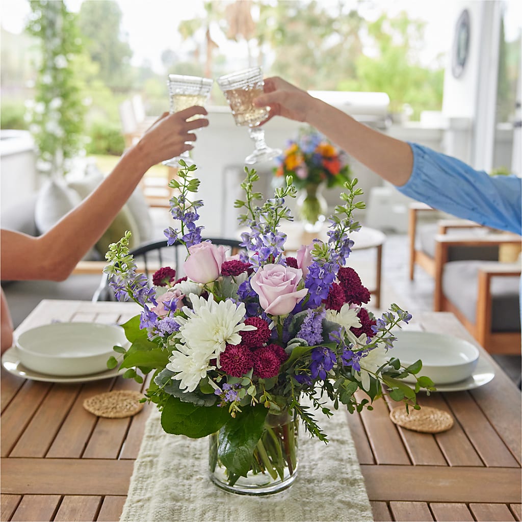 Violet Frost Bouquet – MARILYN'S FLOWERS & GIFTS, Camden TN