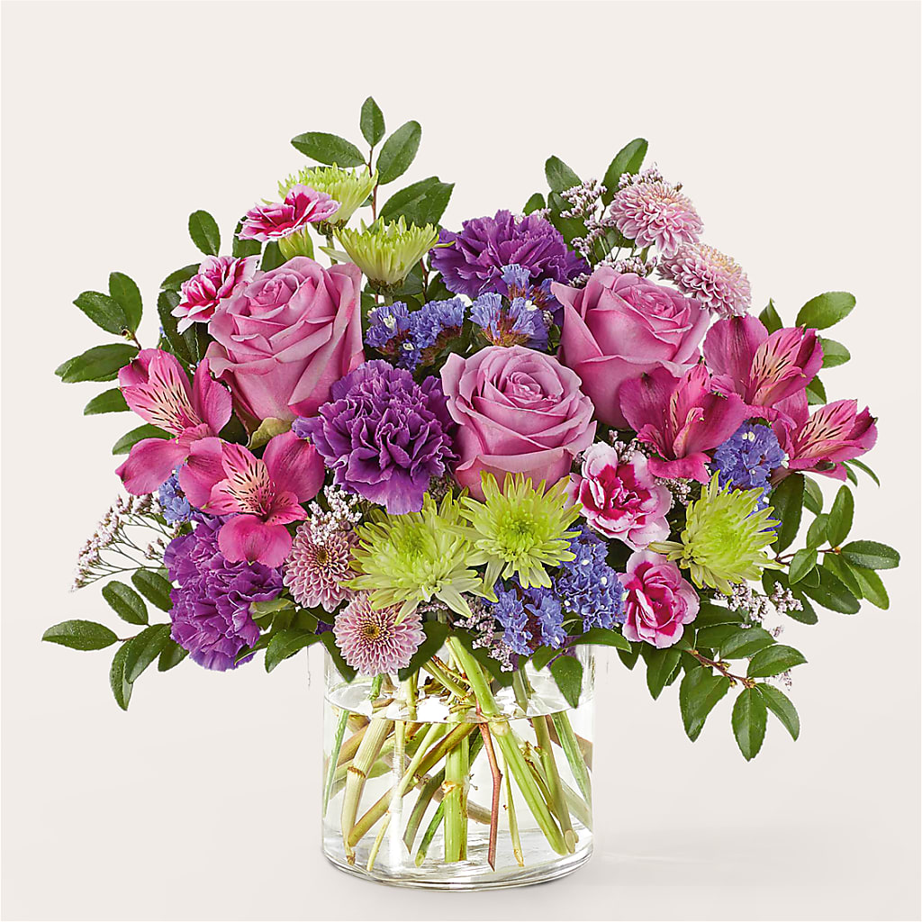 Glass Half Full Bouquet – MARILYN'S FLOWERS & GIFTS, Camden TN
