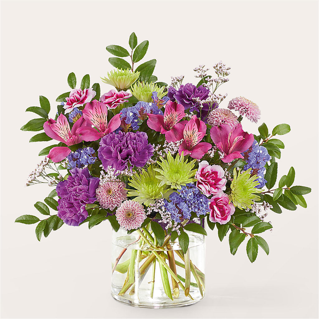 Glass Half Full Bouquet – MARILYN'S FLOWERS & GIFTS, Camden TN