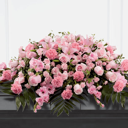 Garden of Comfort Casket Spray (Standard) – MARILYN'S FLOWERS & GIFTS, Camden TN
