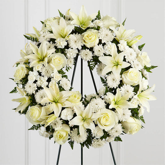 Treasured Tribute Wreath – MARILYN'S FLOWERS & GIFTS, Camden TN
