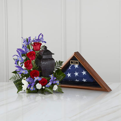Patriotic Tribute Arrangement – MARILYN'S FLOWERS & GIFTS, Camden TN