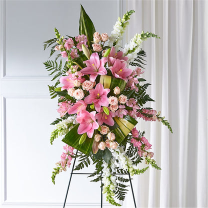 Elegant Embrace Standing Spray – MARILYN'S FLOWERS & GIFTS, Camden TN