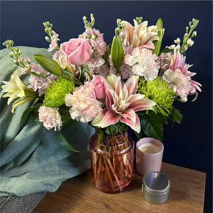 Pretty in Pink Bouquet – MARILYN'S FLOWERS & GIFTS, Camden TN