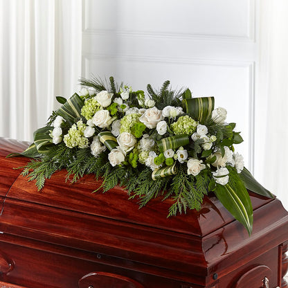 Hopeful Gesture Casket Spray – MARILYN'S FLOWERS & GIFTS, Camden TN