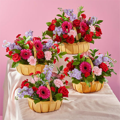 Pink Picnic Basket – MARILYN'S FLOWERS & GIFTS, Camden TN