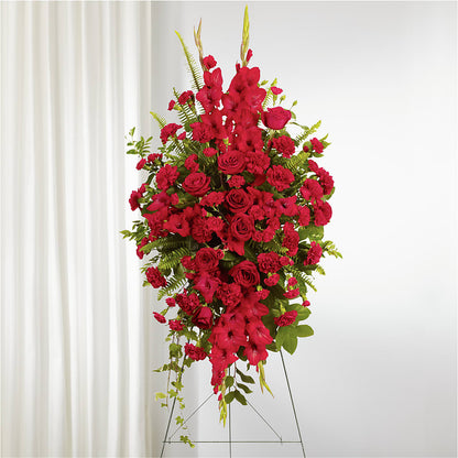 From the Heart Standing Spray – MARILYN'S FLOWERS & GIFTS, Camden TN