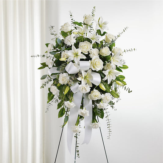 With Care Standing Spray – MARILYN'S FLOWERS & GIFTS, Camden TN