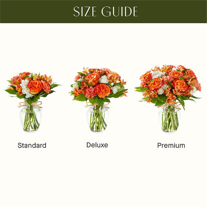 Apricot Glow Bouquet – MARILYN'S FLOWERS & GIFTS, Camden TN
